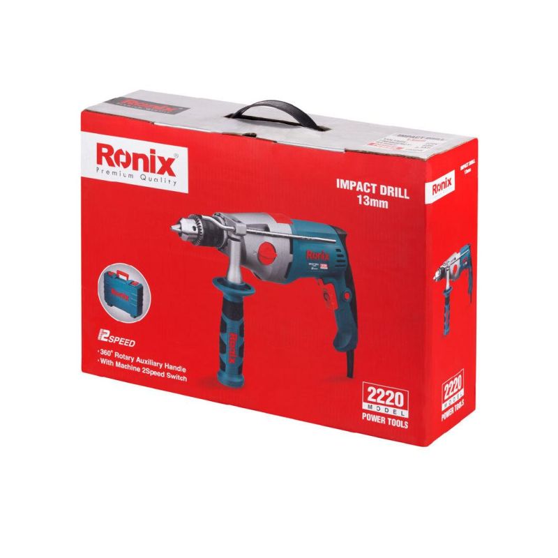 Ronix Model 2220 13mm 1050W Professional Power Tool Portable Electric Impact Driver Drill