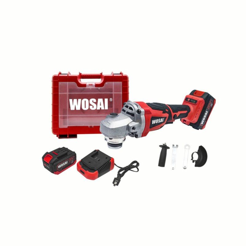 Wosai 18V Brushless Portable Mini Angle Bench Grinder Cordless Grinder