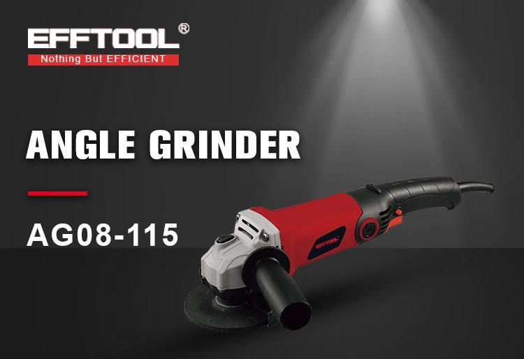 China Efftool High Quality Angle Grinder AG08-115