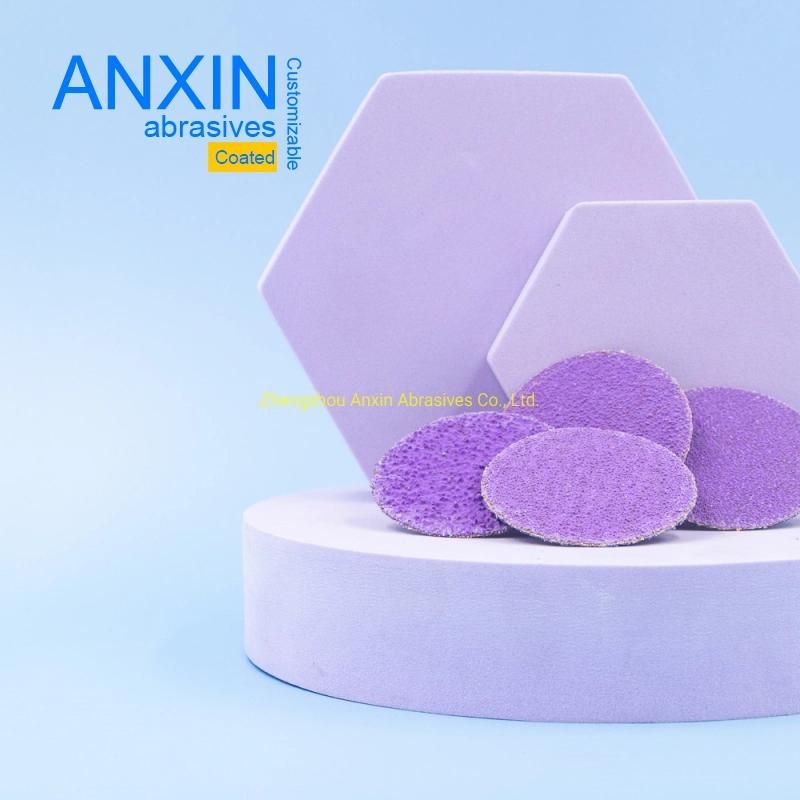 2" Ceramic Purple Quick Change Disc Factory Directly Sale