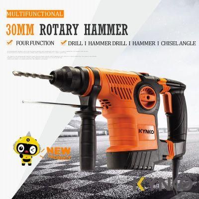 Kynko Portable Power Tools 1050W Rotary Hammer for Multi-Working