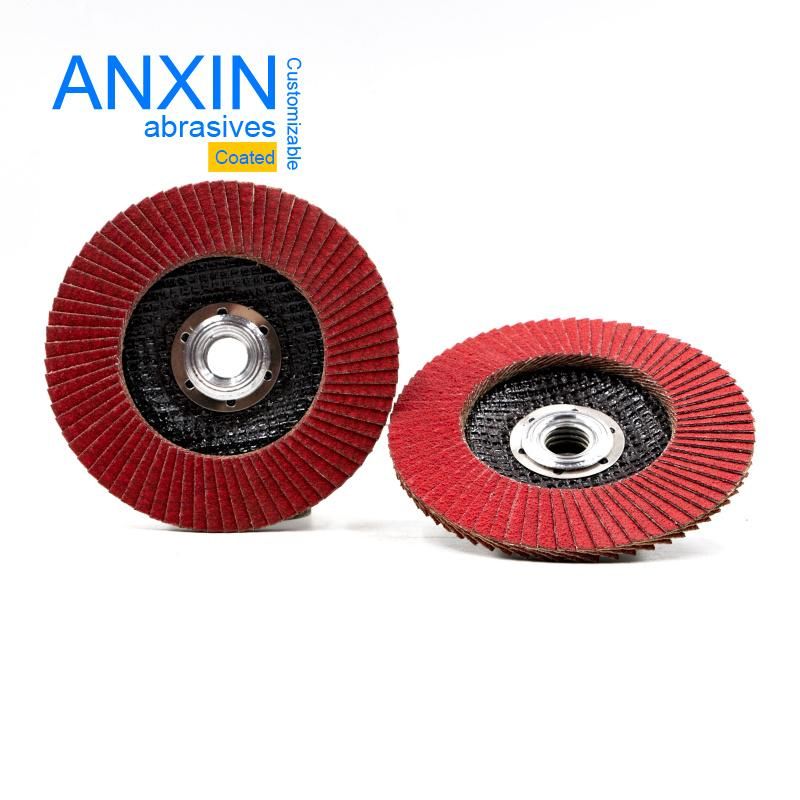 4.5" Vsm Xk870 100% Ceramic Grinding Disc with Metal Screw