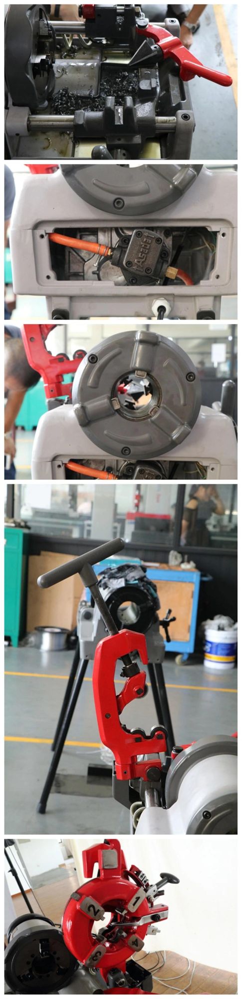 Hongli Manufacturer Compact 2 Inch Pipe Threading Machine (AS50)