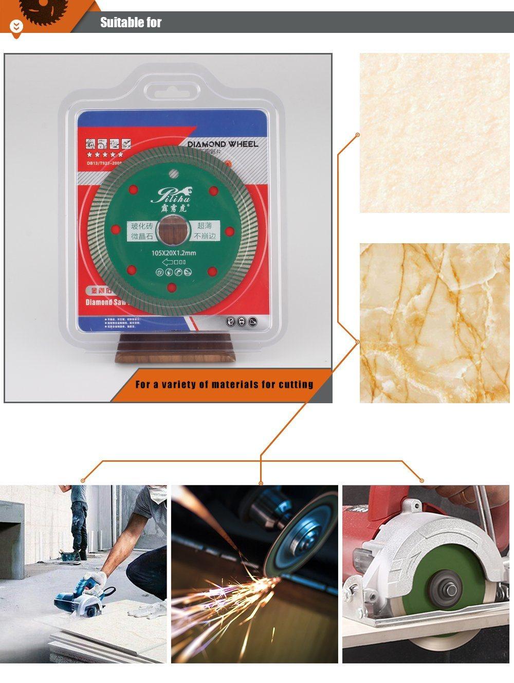 Diamond Discs 150mm Concrete Mini Cut off Saw Blade for Marble Cutting