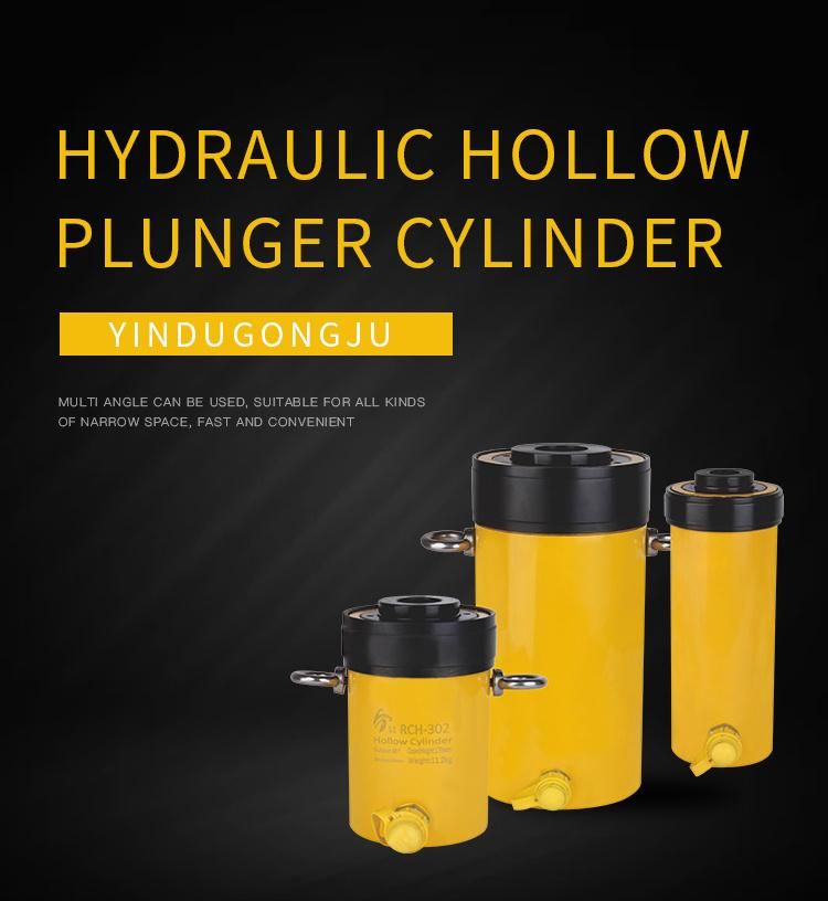 20t 51mm American Standard Hydraulic Hollow Plunger Cylinder (RCH-202)