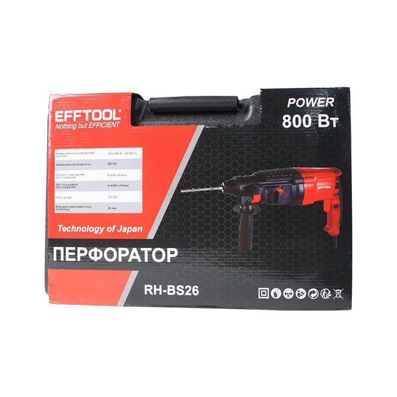 Efftool Chinese Supplier 800W High Quality Rotary Hammer New Arrival Rh-BS26