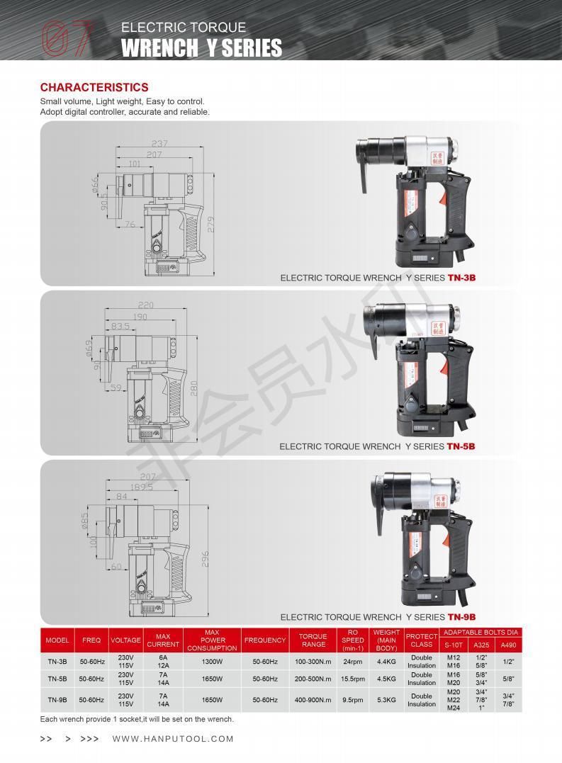 M20 M24 Hex Bolt Gun Torque Wrtench