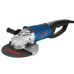 Bositeng 230-3 230mm 5 Inches 220V Angle Grinder 4 Inch Professional Grinding Cutting Machine Factory
