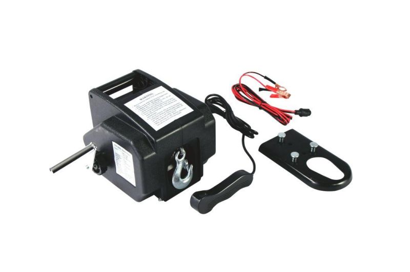 DC12V/24V Wire Rope Electric Winch for Pulling