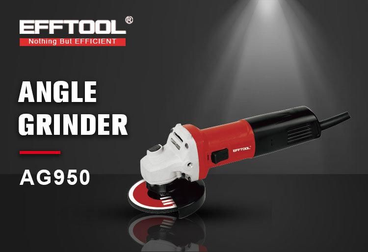 Efftool Hand Tool Industrial Level High Quality 220 Electric Angle Grinder AG950