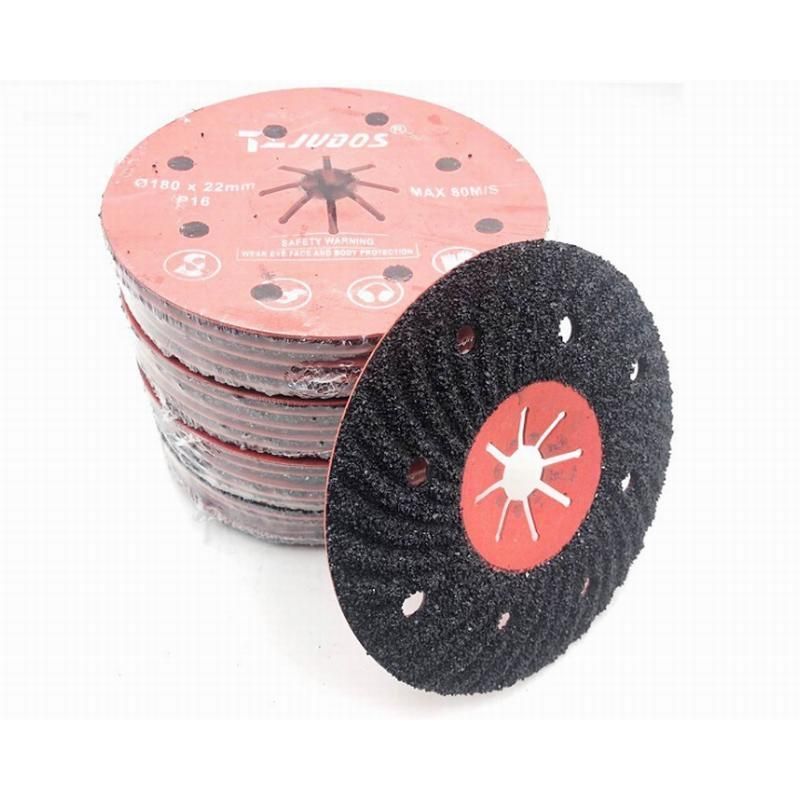 Abrasive Fibre Material Groove Sand/Sanding Disc From Factory