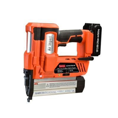 China Factory OEM 18V Strengh Powerful 2 in 1 F50 Brad Nailler and 9040 Stapler Gdy-Af5040