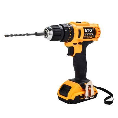 ATO New Design Impact Soft Handle 42nm 10mm 13ah 15ah 20ah 21V Power Tools Electric Drill Cordless Electric Tools Parts