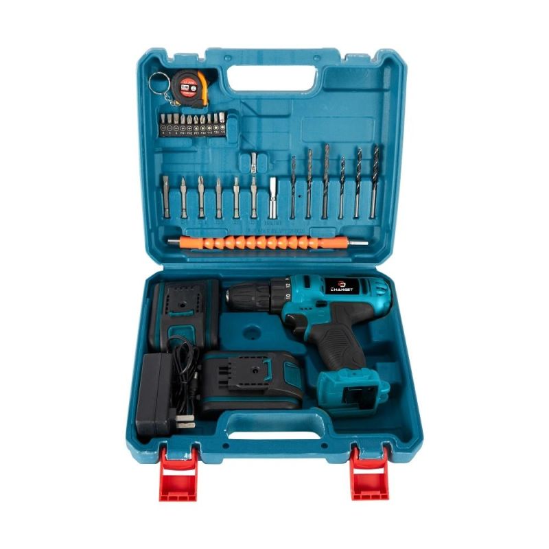 Electric Power Tools Set Drilling Machine Cordless Impact Drill