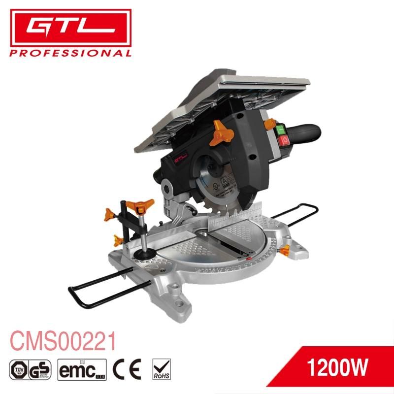 Electric Power Tools Table Cutting Machine 1200W Compound Miter Saw with Multi-Material Cutting 45° Bevel 45° Miter (CMS00221)