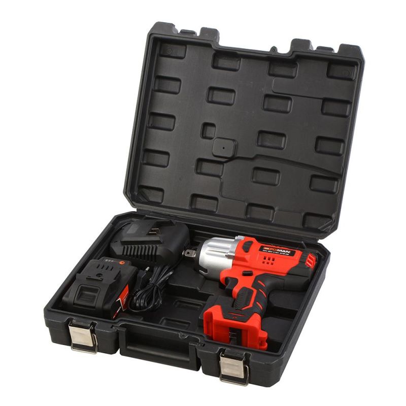 20V High Torque 600n. M Wrench Cordless Power Wrench Electric Wrench Power Tools Electric Tools Cordless Impact Wrench