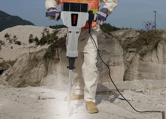 220V Procuct 1200W 45mm China Electric Demolition Hammer (AT9241)