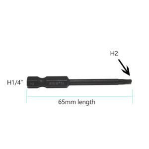 65mm Oxide Black Surfacing Screwdriver Bit Power Tools