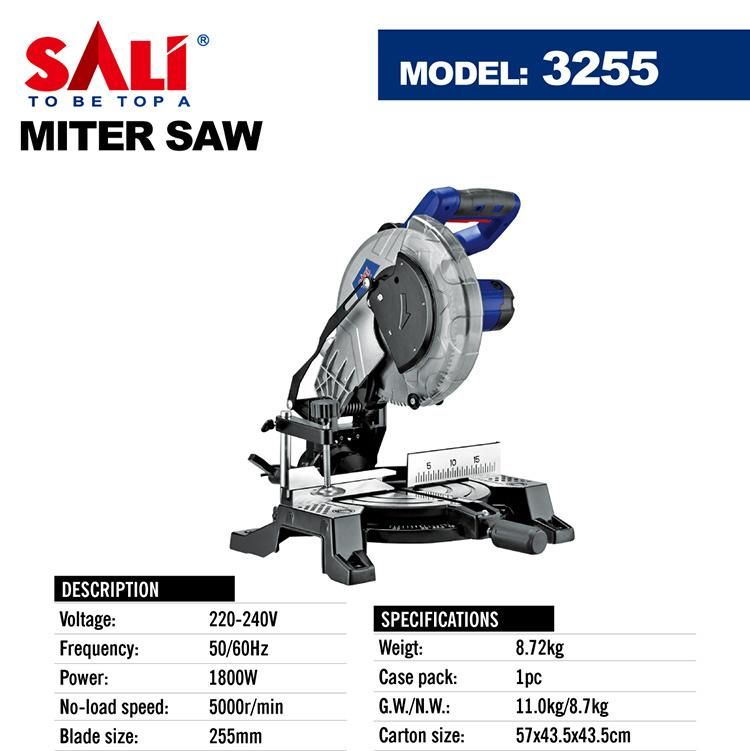Sali 3255 1800W 255mm Professional Electric Miter Saw
