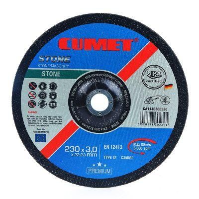 Cumet 9&prime; &prime; Cutting Wheel for Stone Marble Granite Concrete