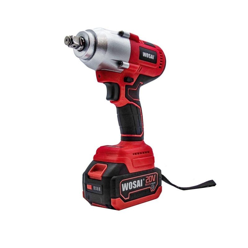 600nm 21V Electronic Spanner Power Impact Driver 1/2 Motor Gear Torque Impact Wrench Battery Electric Tool