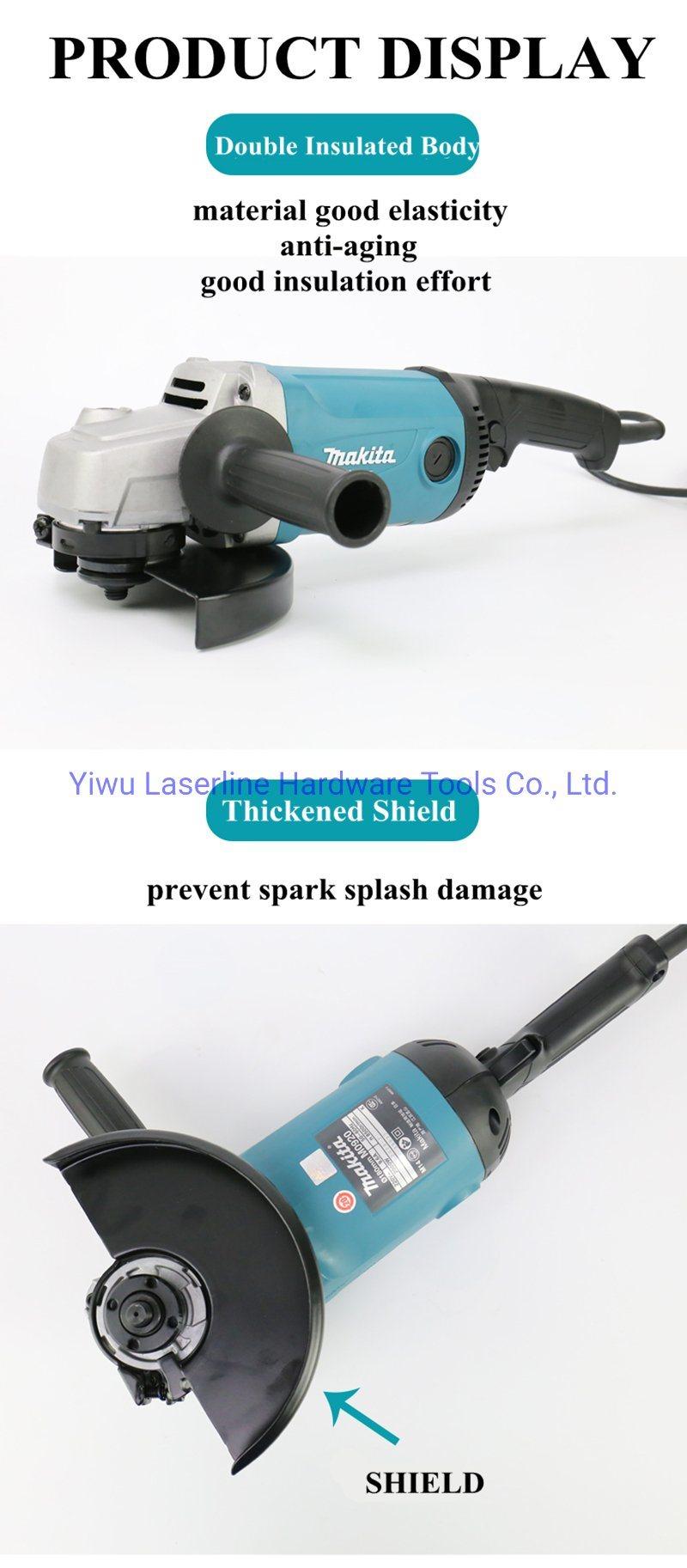 Original Makita M0921b Angle Grinder 230mm Metal Grinding and Cutting Machine 2000W Stronger Power Angle Grinder