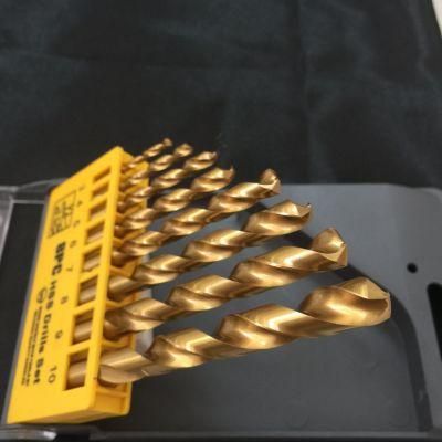 Milled HSS Straight Shank Twist Drill -DIN1869