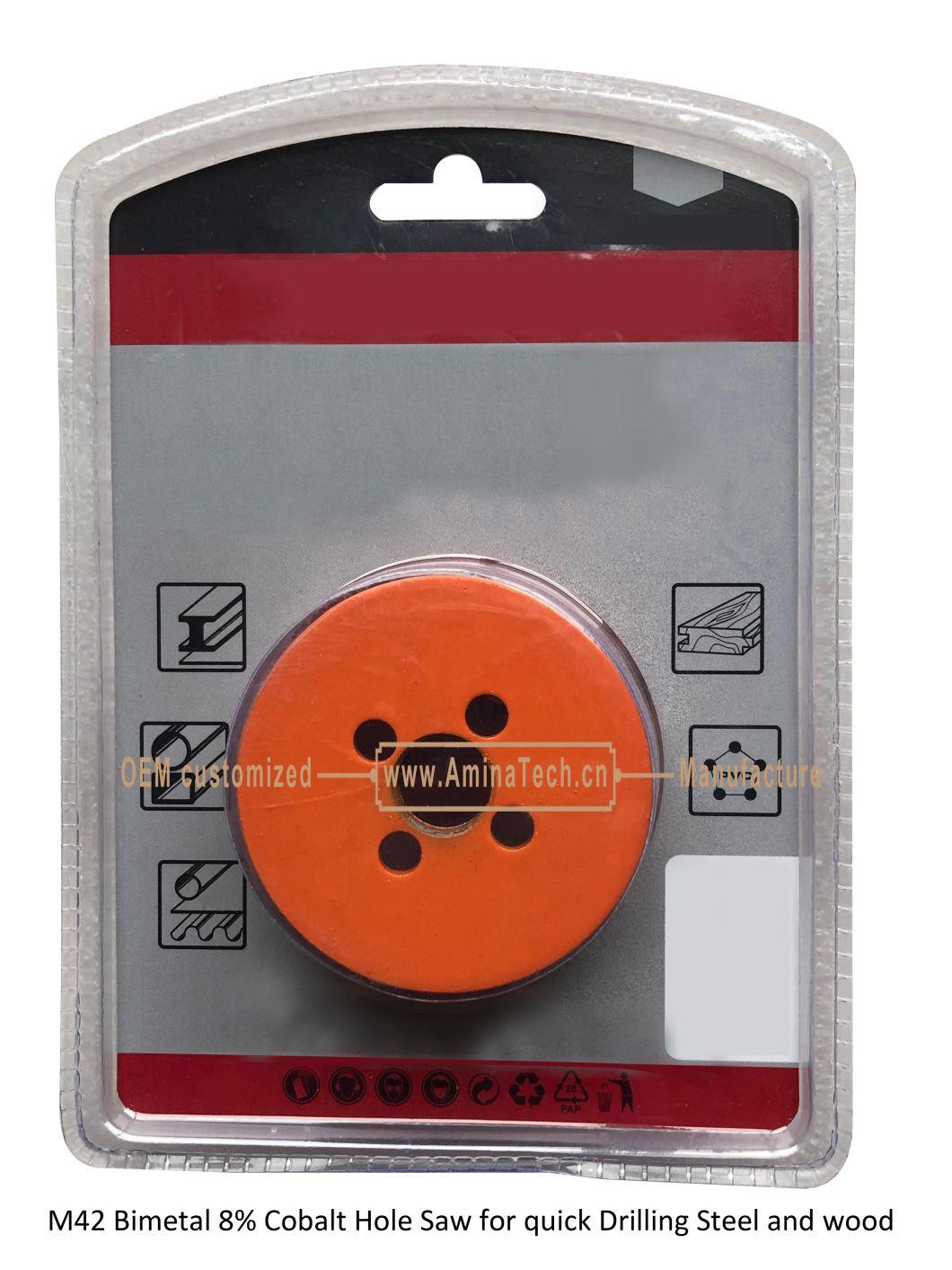 M42 Bimetal 8% Cobalt Hole Saw for quick Drilling Steel and wood,Power Tools