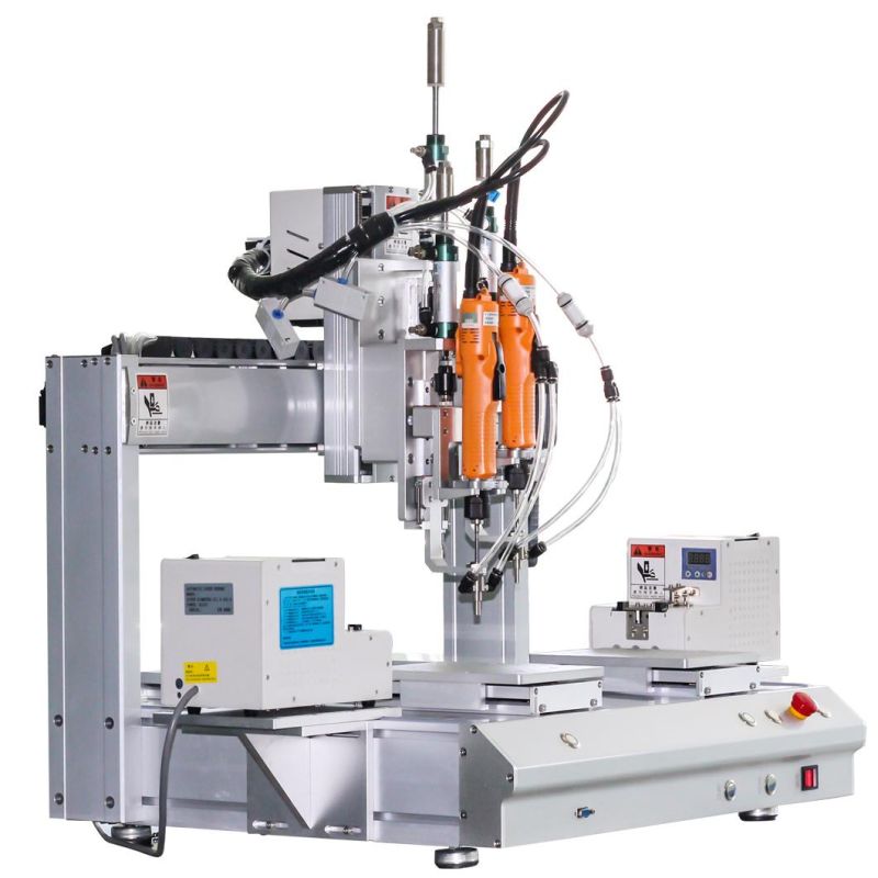 Double Head Double Feeding Screw Machine