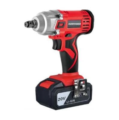 Cordless Impact Wrench 20V Motor 1/2&prime;&prime; Square Drive Brushless Impact Wrench