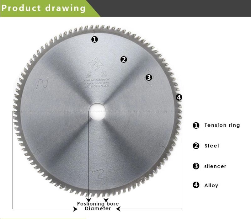 Pilihu PCD Wood Cutting Circular Diamond Saw Blade for Wood Furniture Cutting Panel Sizing Blade
