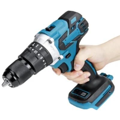 Cordless Power Drills Screw 21 V Electric Screwdriver Lithium Rechargeable Tools Replace Makita Battery Electric Tools Parts