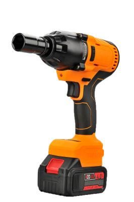 Yw High Torque 500n Middle Grade Industrial Cordless Wrench with Two Recharger Batteries