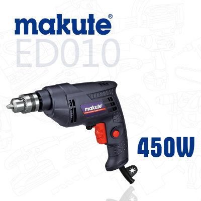 Makute Hand Drill 10mm 450W Keyless Key Chuck Electric Drill (ED010)