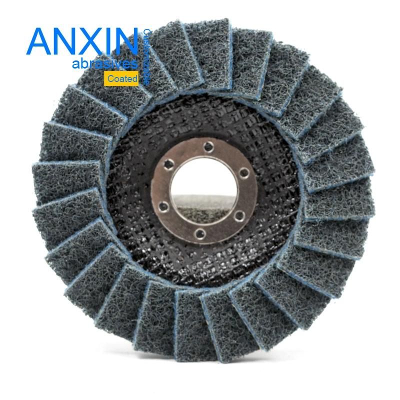 125*22mm Quality T29 Bbl Surface Conditioning Flexable Flap Disc