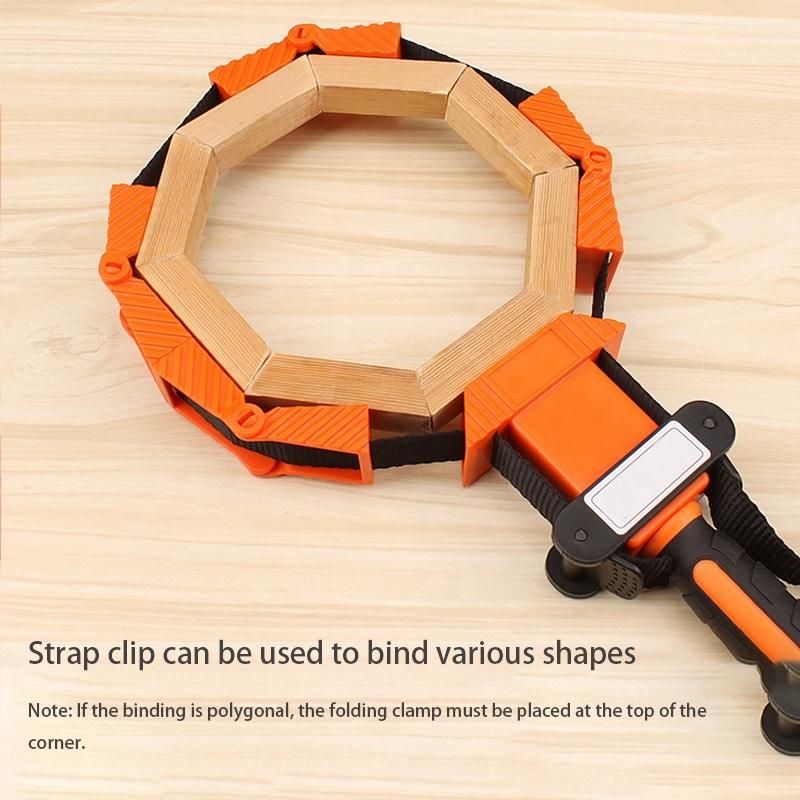 Multifunction Woodworking Strap Nylon Belt Clamp for Odd Shapes