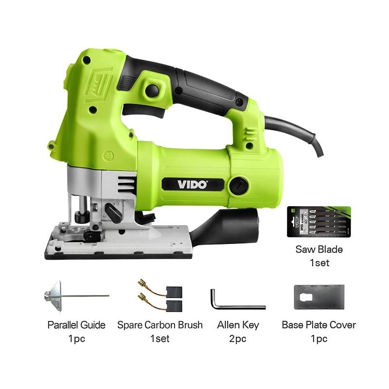Vido Electric Handheld Wood Working 650W Jig Saw