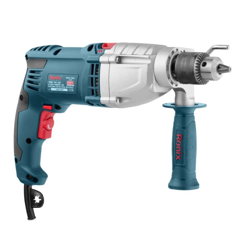 Ronix Model 2221 13mm 1050W Professional Multi-Functions Power Tools Portable Electric Impact Driver Drill