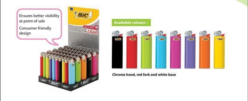 French Original Bic Disposable Electronic Lighter Bic XP2 Explosion-Proof Creative Lighter Wholesale