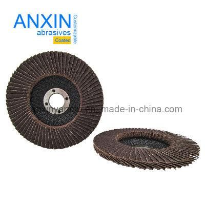 115*22mm Calcined a/O Kx563 Flexible Flap Disc