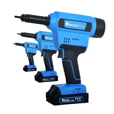 Auto Mode Less Muscle Effort Electric Battery Rivet Nut Tool