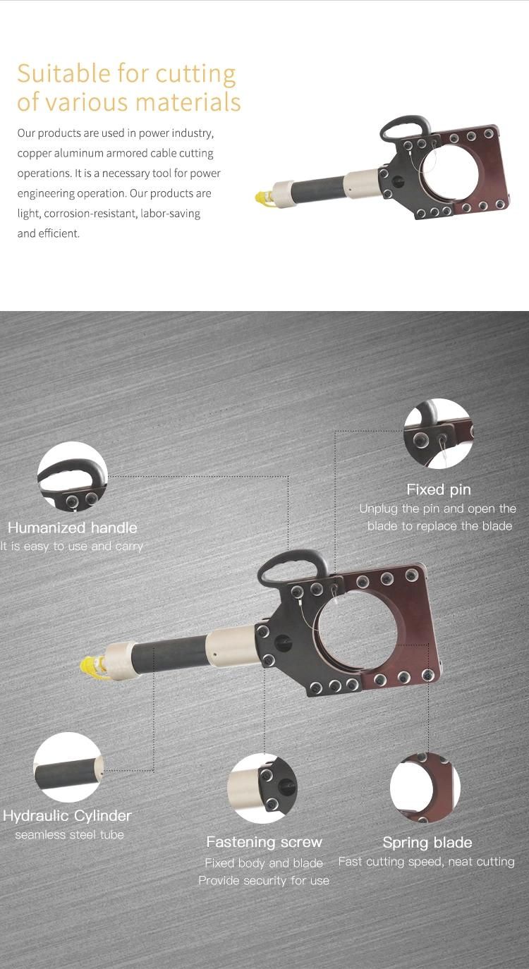 Separate Unit Hydraulic Copper and Amored Cable Cutter (RF-100)