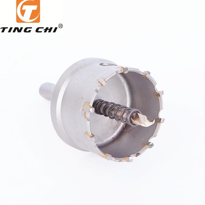 High Quality Tungsten Carbide Boutique Tct Hole Saw for Metal Thick Steel Plate Cutting