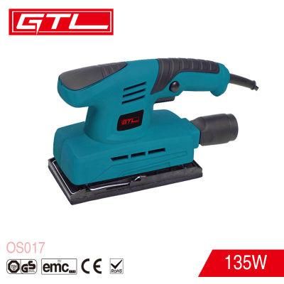 Power Tools 135W High Quality Professional Electric Orbital Sander (OS017)