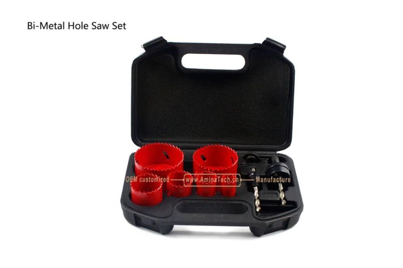 9PC Bimetal Hole Saw Kit,Power Tools,Drill Bits