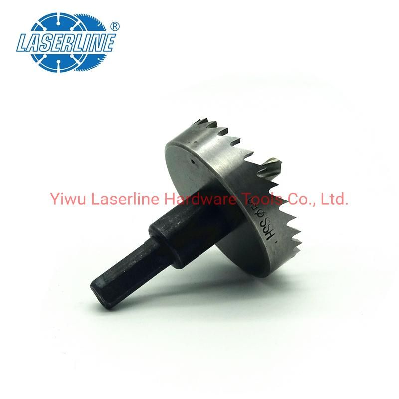 HSS Hole Saw for Iron and PVC Plate Metal Drilling