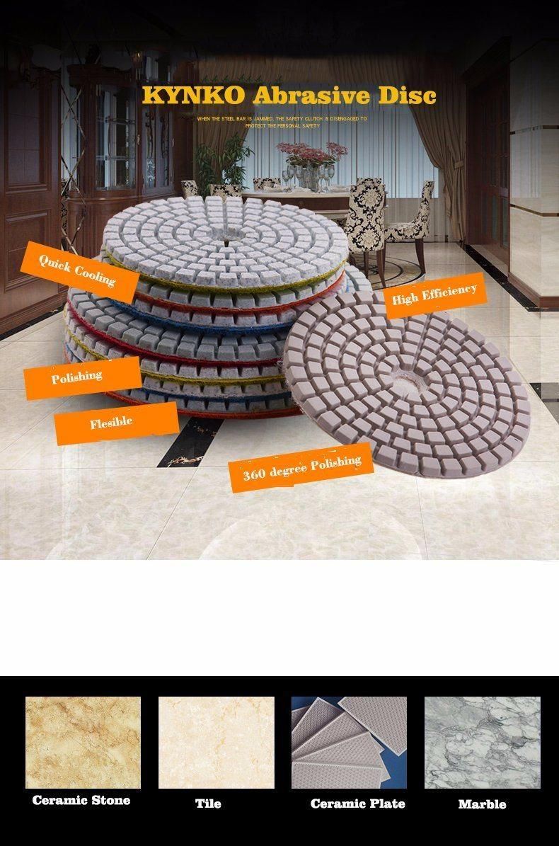 100mm Diamond Polishing Pad for Concrete Floor