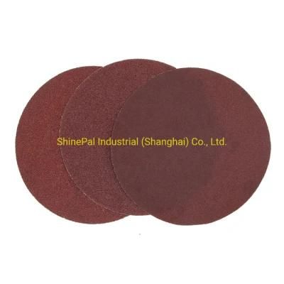 Aluminum Oxide Abrasives Sand Paper Disc Wood Plastic Rubber Sandpaper Disk Polishing Abrasive Velcro Sanding Discs Sandpaper