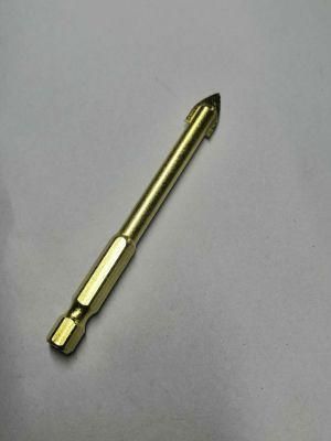 Tct Glass Drill with Hexagonal Shank 6mm