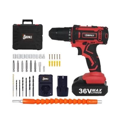 Hand 12V 18V 20V 24V Lithium Battery Cordless Impact Mini Electric Combo Kit Power Tool Drill Set Electric Tools Parts